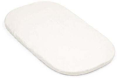 Stokke Snoozi Stretchlaken 2-Pack, Dandelion Beige/ Vanilla Cream