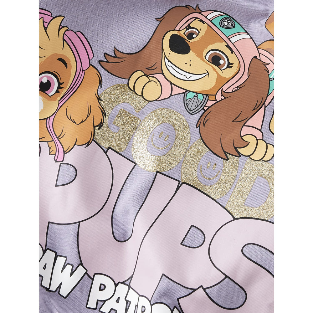 Køb Name It Lavender Gray Nmfjara Paw Nreg Sweat Bru Noos Cplg