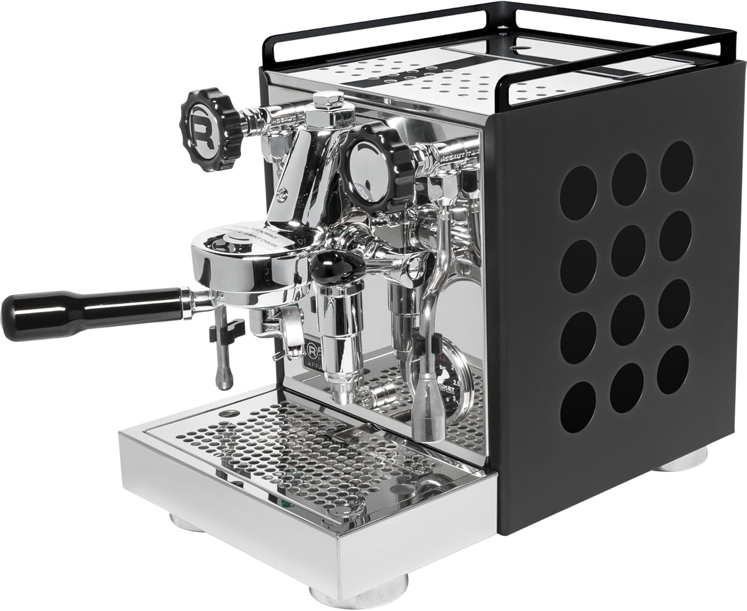 Rocket Espresso Appartamento schwarz/schwarz