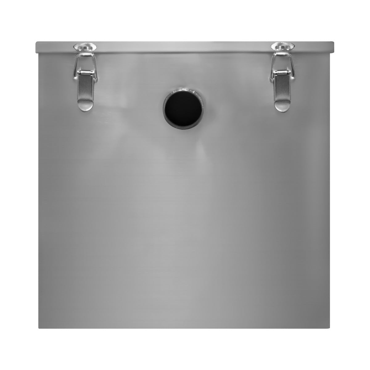 Gastro Fettabscheider Ölabscheider 120L Fettseparator Abwasser Küchenspüle Edelstahl Fettfilter Filter Fett Öl Wasser Restaurant Küche Imbiss Hotel Café 50mm Einlass Auslass Kompakt 41 H x 45 B x 65 T