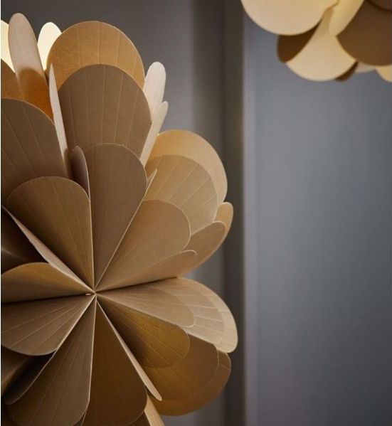 Markslöjd - Maravilla - Staande Ster - Goud/Zwart - Hoogte 68 cm