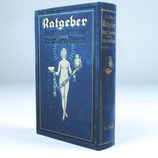 Buchhülle 'Ratgeber', T 5 cm, B 16 cm, H 24 cm von fischer's lagerhaus