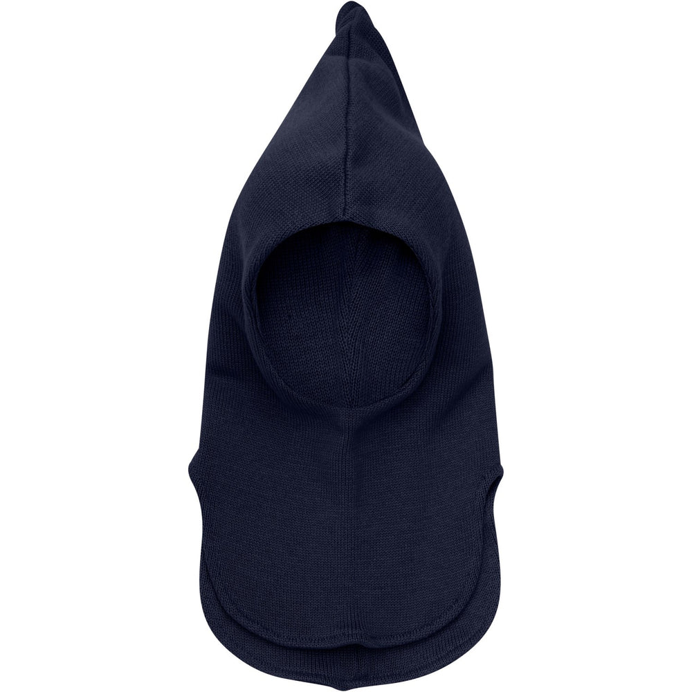 Køb Huttelihut Dark Navy Elefanthue Uld Strik Windstop