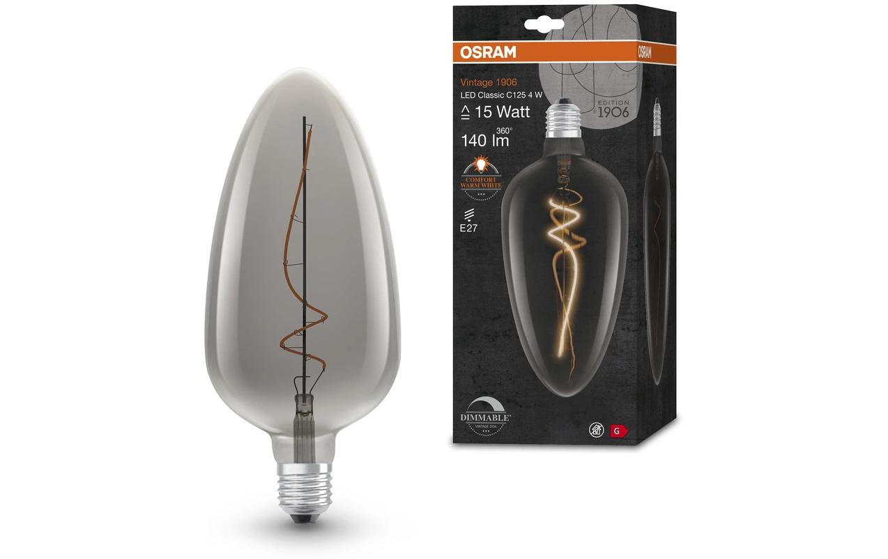 Lampe Vintage 1906 CLA125, 4W, E27, WarmweissDimmbare LED-Lampen, Vintage-Edition