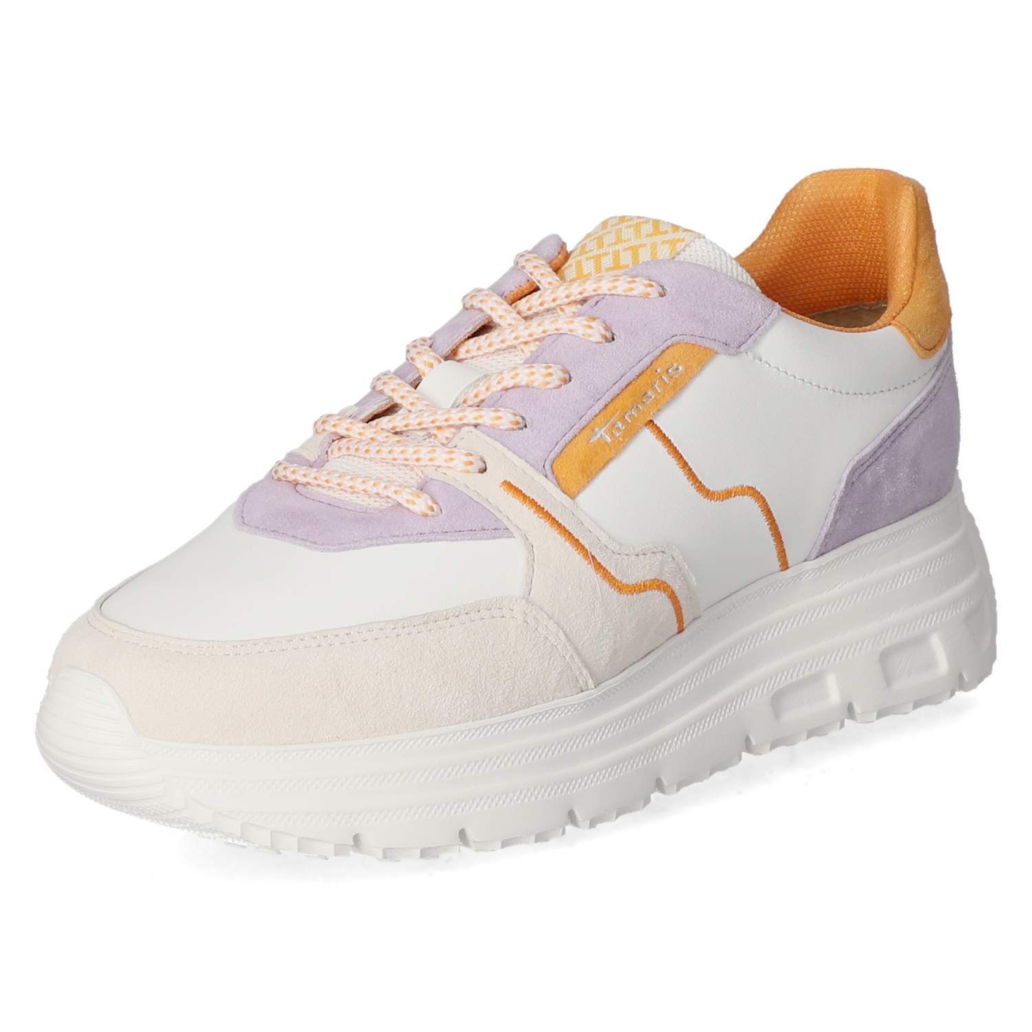 Tamaris Low Sneaker - orange comb