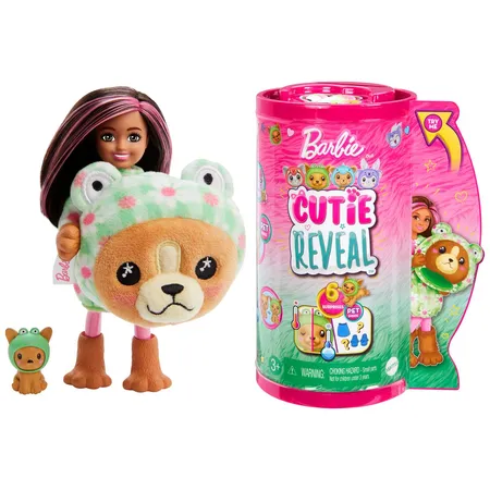 Barbie Cutie Reveal Chelsea Costume Cuties Series - Dog in Frog