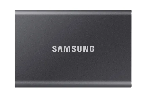 4 TB SSD Samsung Portable T7 Gen2 USB3.2 Titan grå
