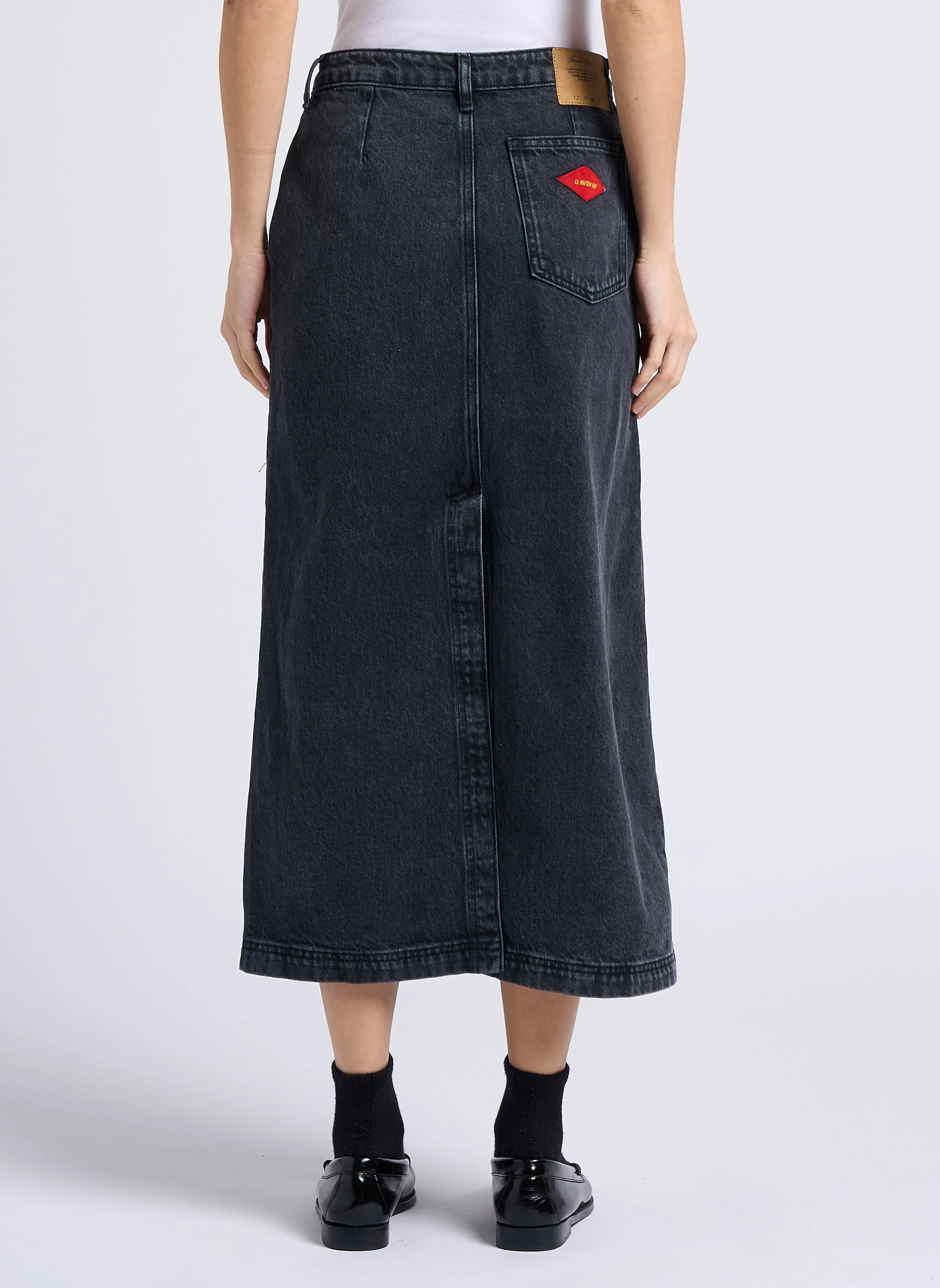 YOPDAY - Jupe en jean taille haute | Noir