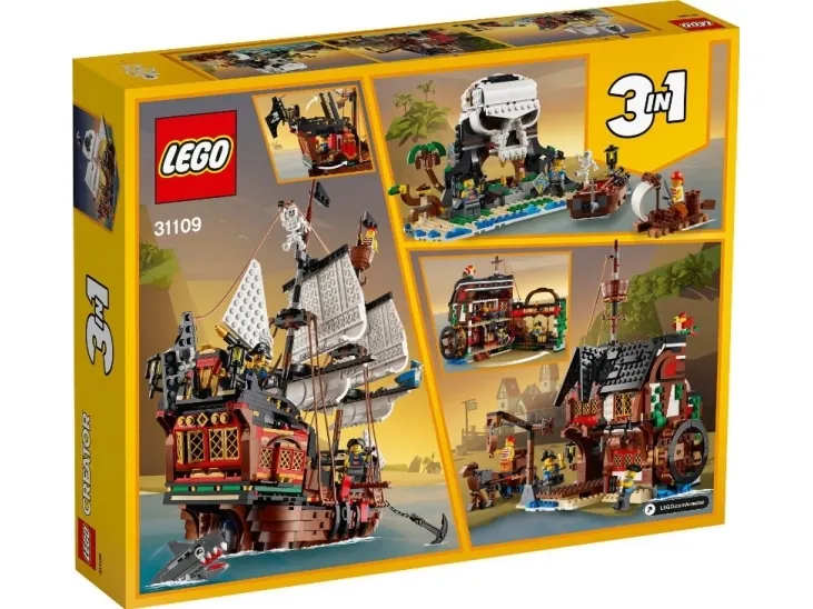 LEGO Creator 3-in-1 31109 Piratskib