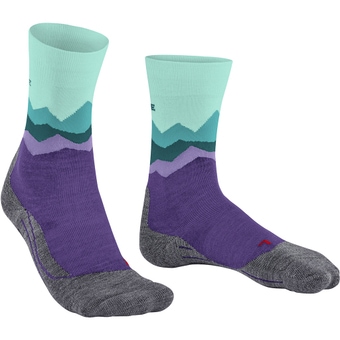 Falke TK2 Explore Socken Amethyst Damen