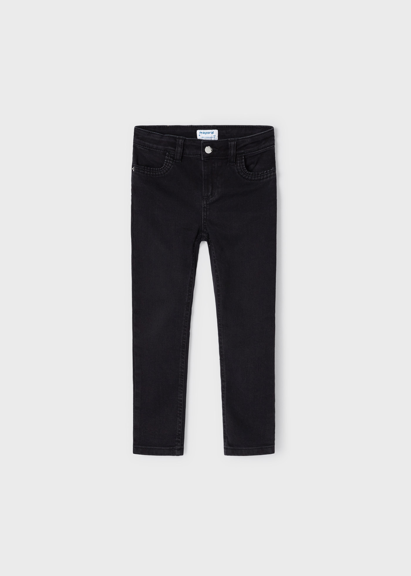 Calça jeans skinny ecowash para meninas