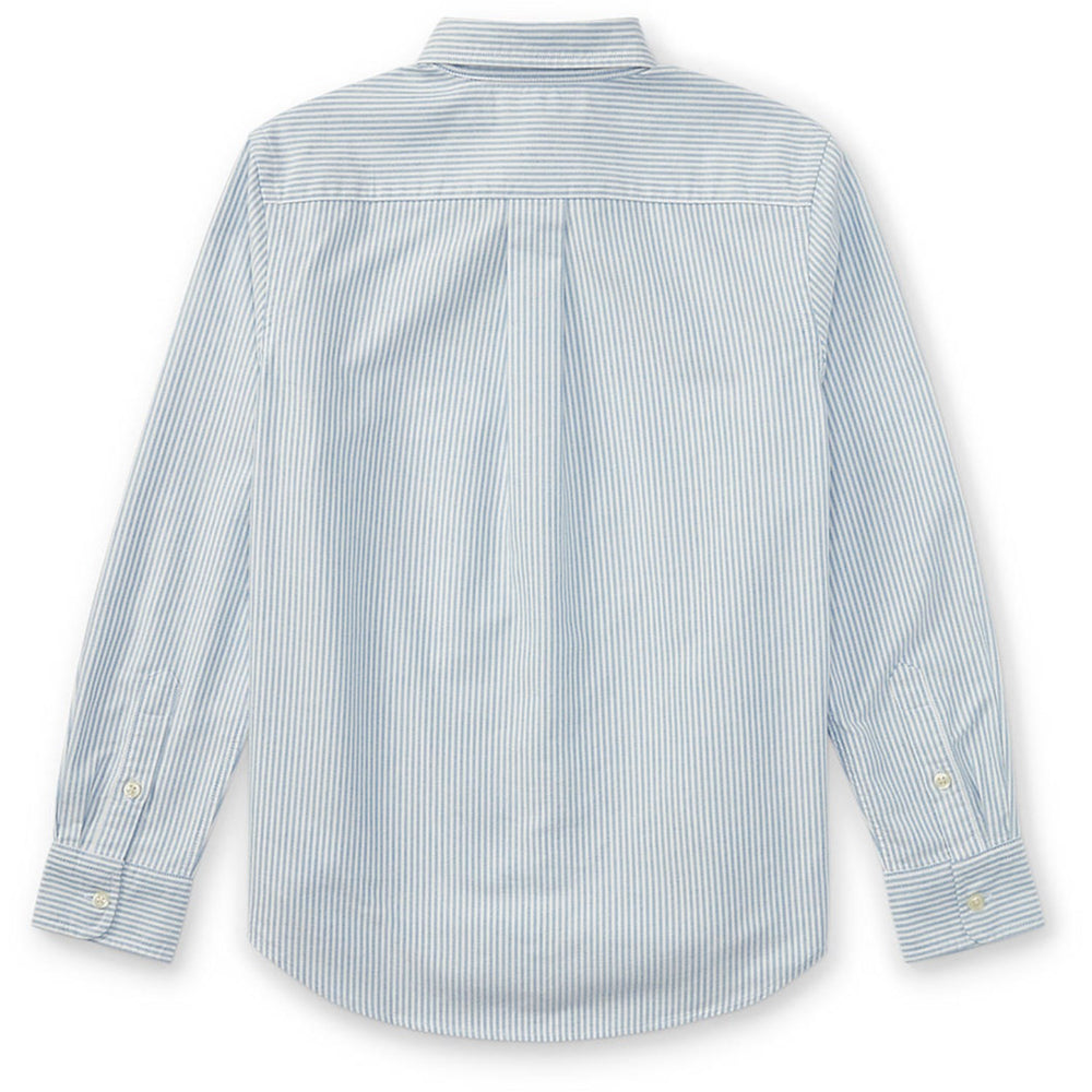 Køb Polo Ralph Lauren Lt Blue Stripe Sport Skjorte