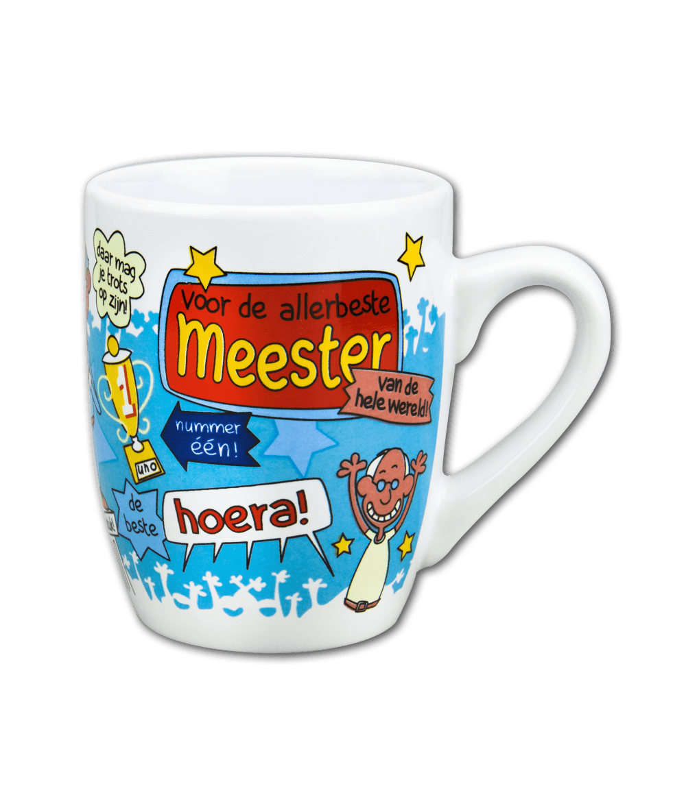 Mok Meester 12cm