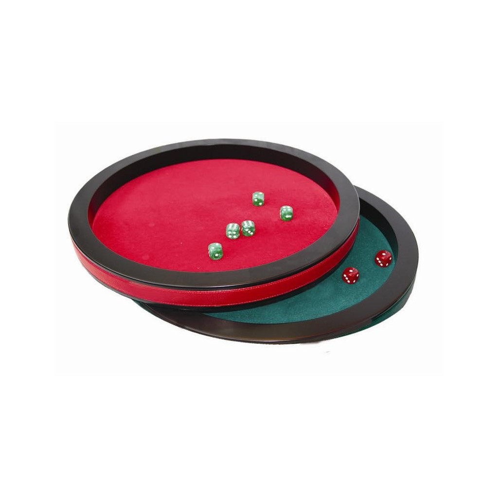Piste de Dés 36 cm couleur Verte