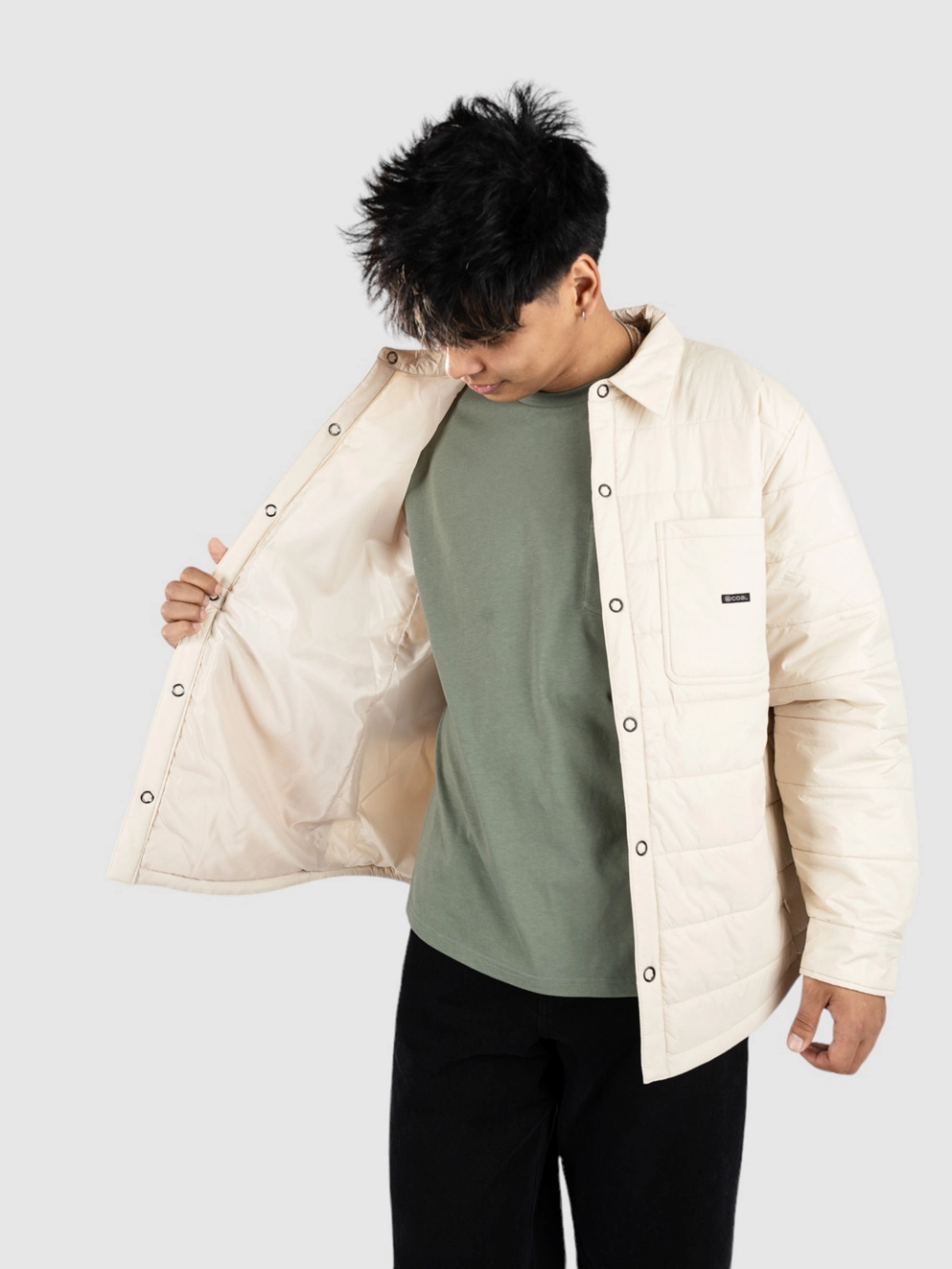 Coal Riley Jacket oatmeal