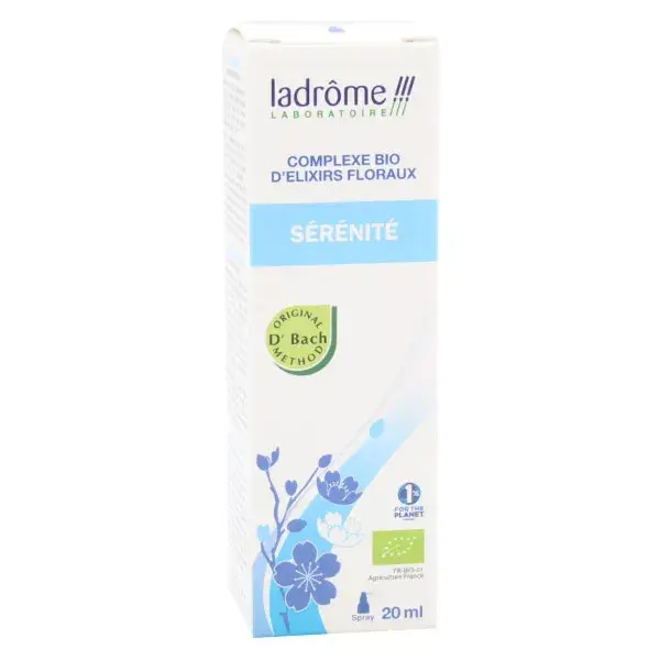Ladrome Floral Elixirs Serenity Complex Spray Orgânico 20ml