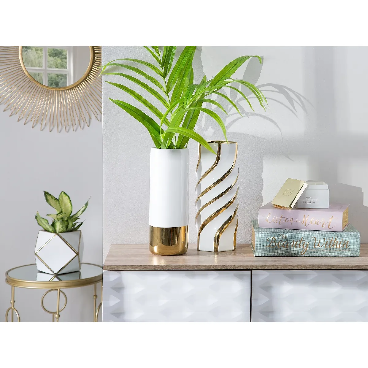 Beliani GELIDA Vase