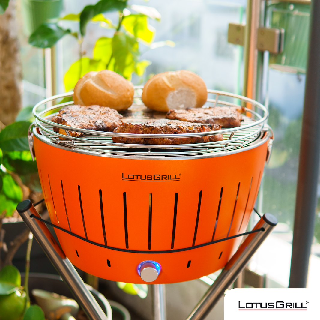 Lotus grill small G 280 Mandarin Orange