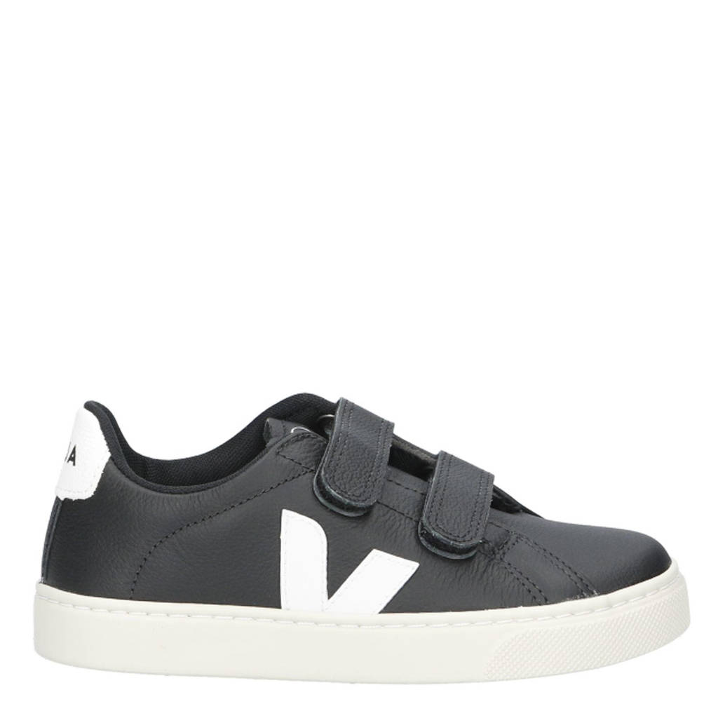 Veja leren sneakers zwart