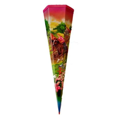 Roth Schultüte Reiterhof mit Rothspitze 85 cm, eckig