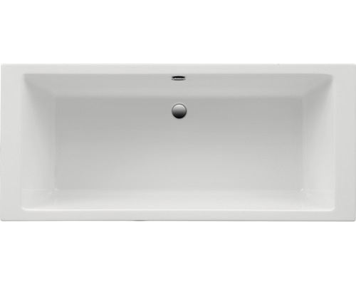 OTTOFOND Comino bad 79,5 x 179,5 cm zwart wit glad glanzend 863602