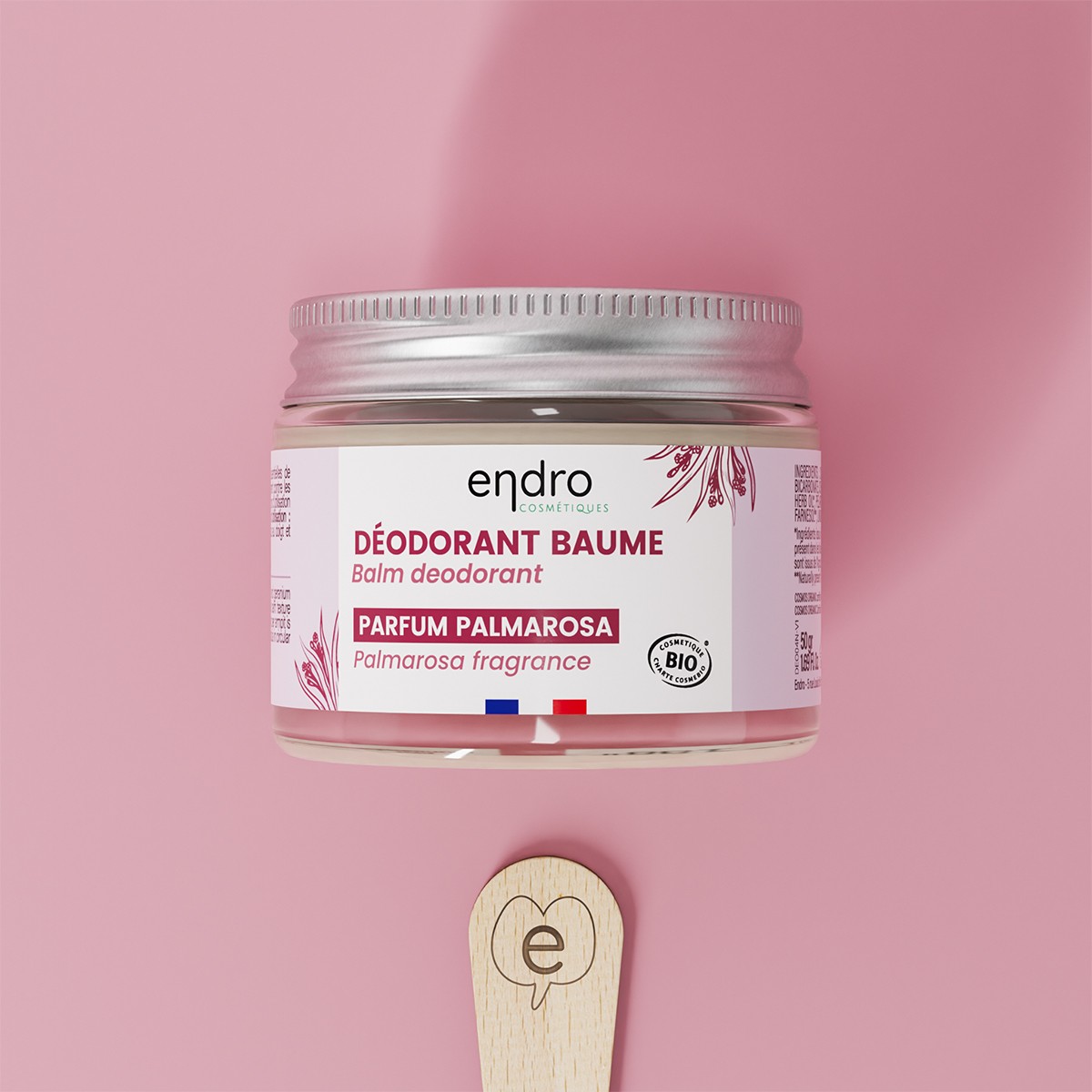 Déodorant baume bio - Palmarosa - Corps - 50 ml