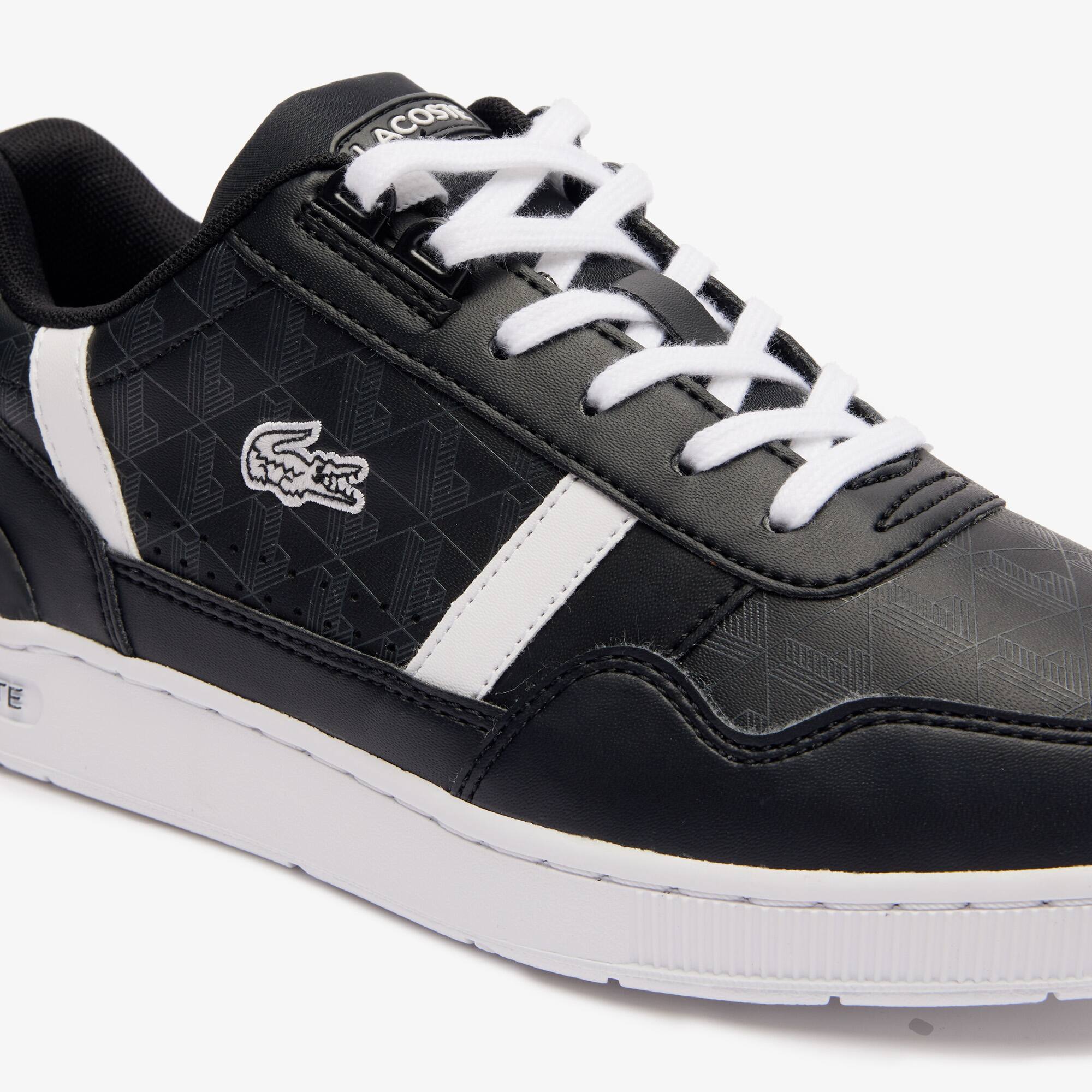 Junior-Sneaker T-Clip mit Aufdruck Sneakers - Schwarz - Lacoste - Kinder
