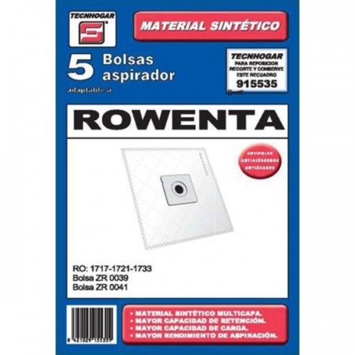 Sacos Tecnhogar para aspiradores de pó Rowenta