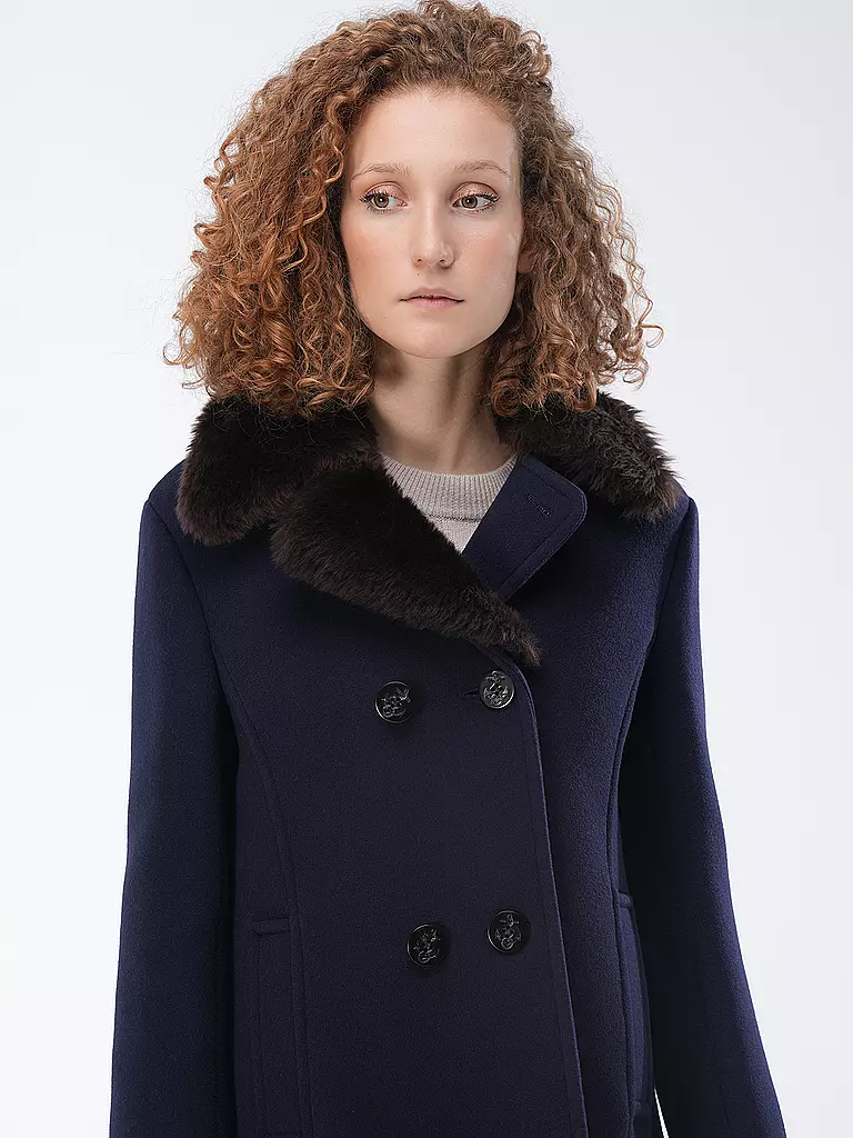 TORY BURCH Wolljacke dunkelblau