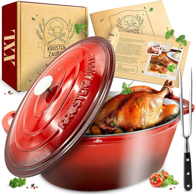 Braadpan - Zwart - Gietijzer - 28 cm
