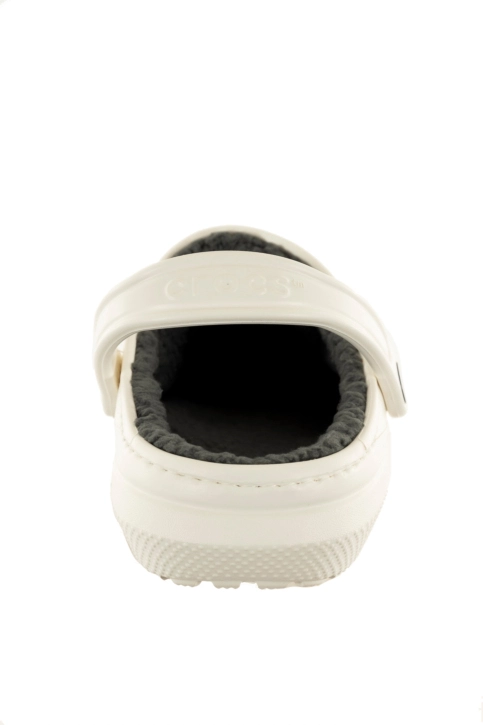 Sandales - nu-pieds crocs classic lined clog 10m whi/gry