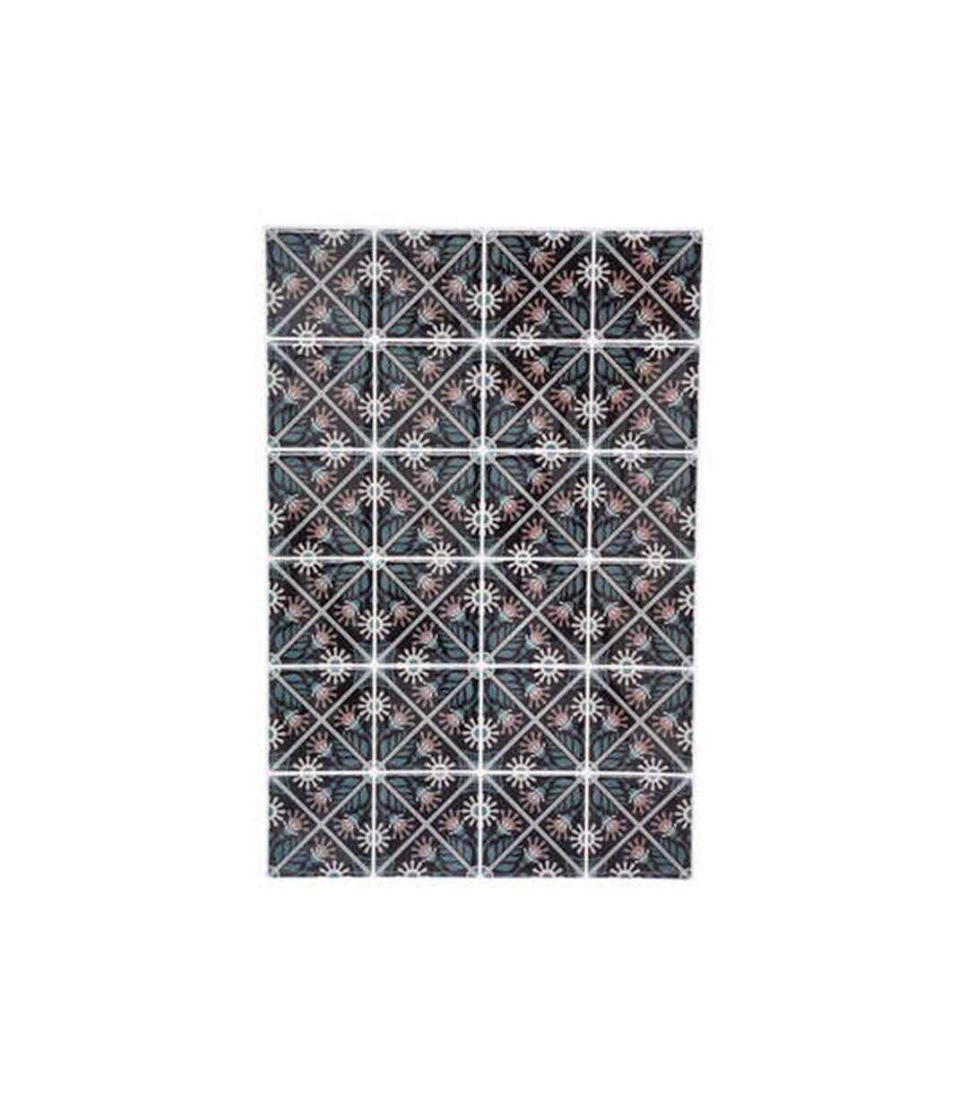 Lot de 2 Stickers Caro Mosaic II 20x30cm Multicolore