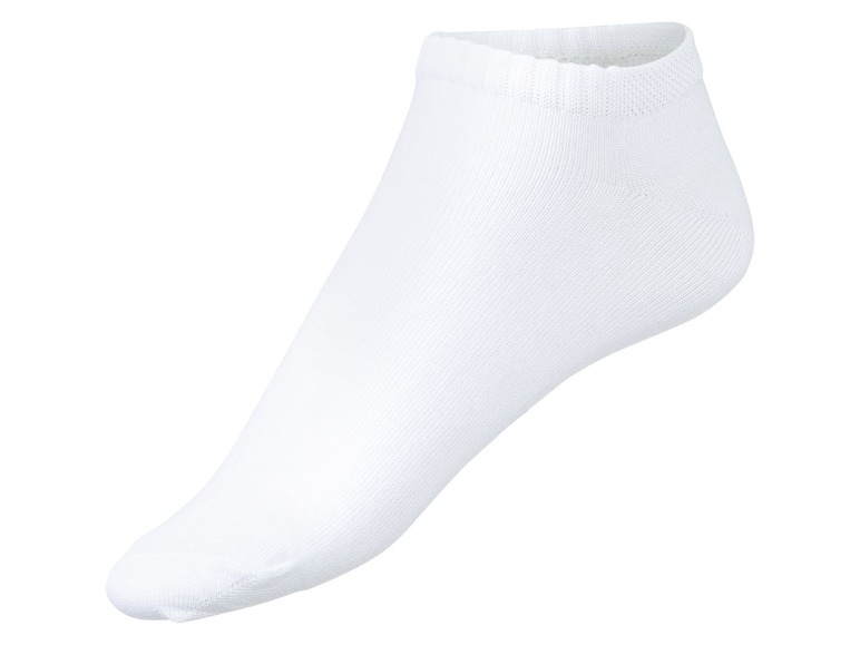 Sneakersokken voor dames, 7 paar, biokatoen