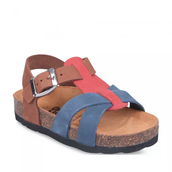 Sandales MARRON CHARLIE & FRIENDS CUIR