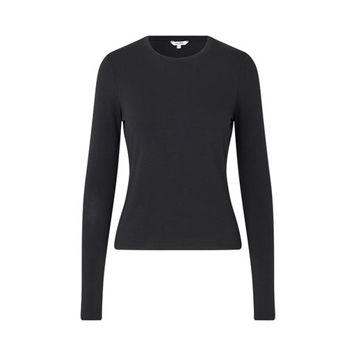 mbyM Christina-M Langærmet T-shirt, Sort, XL