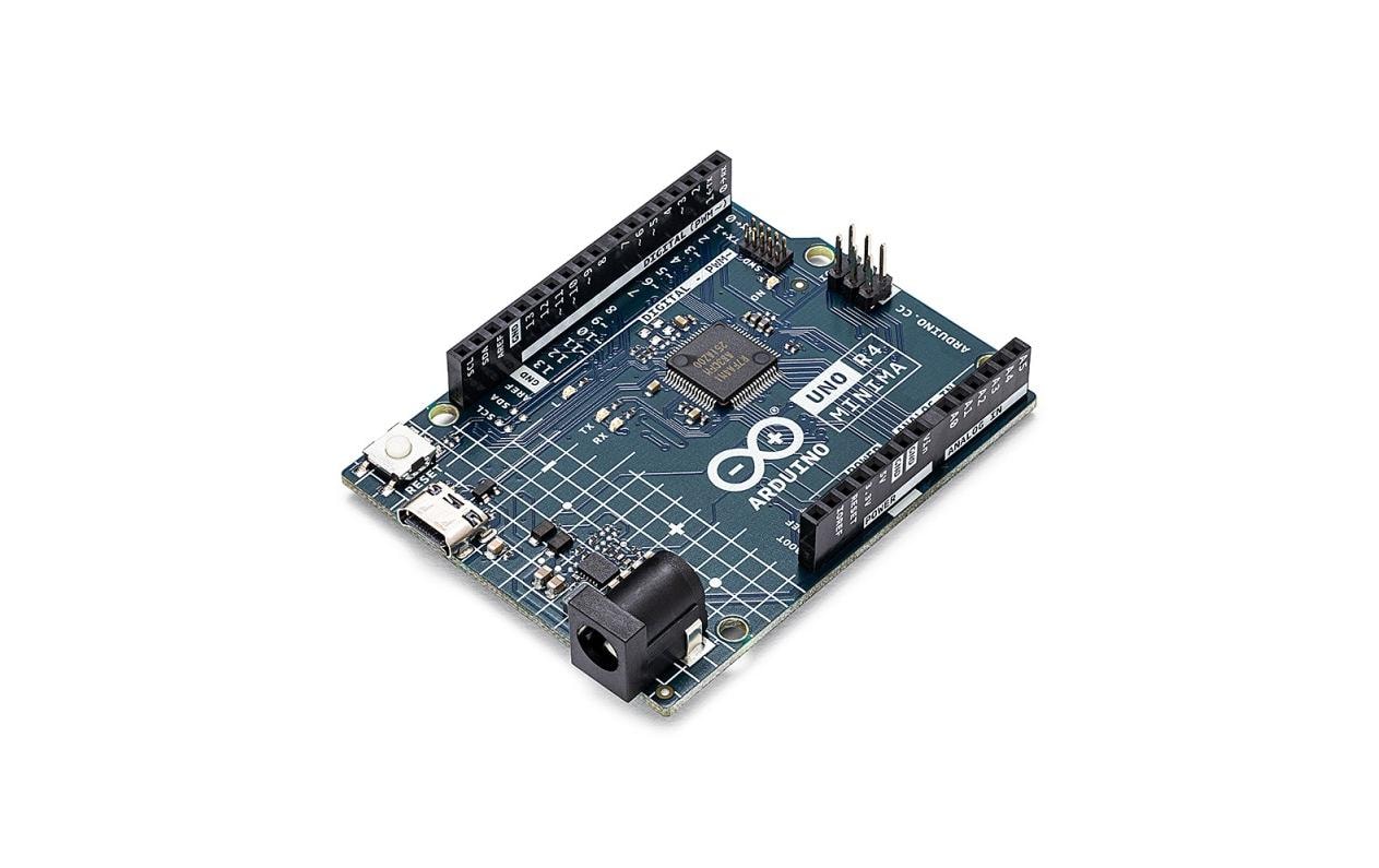 Entwicklerboard Arduino UNO R4 MinimaVielseitiges Arduino Entwicklerboard mit Renesas RA4M1 Microcontroller