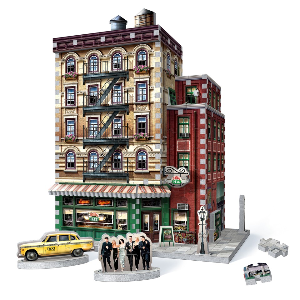 Wrebbit 3D Puslespil - FRIENDS - Central Perk
