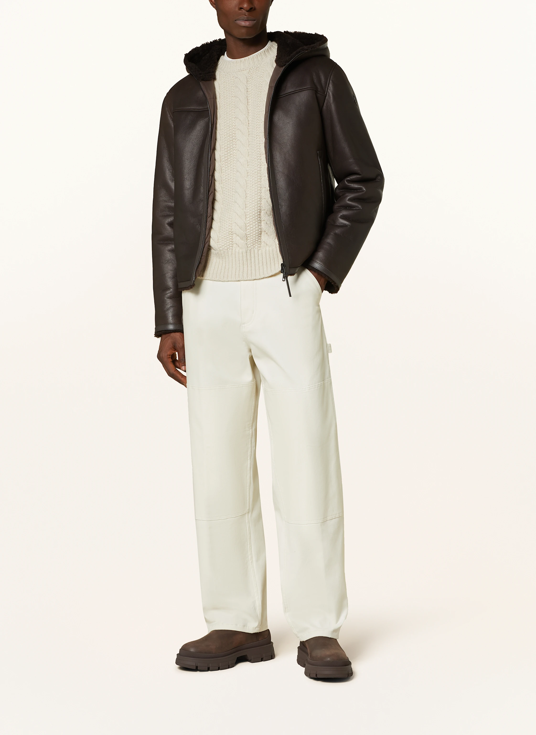 MONCLER Lederjacke CHARNASSERE