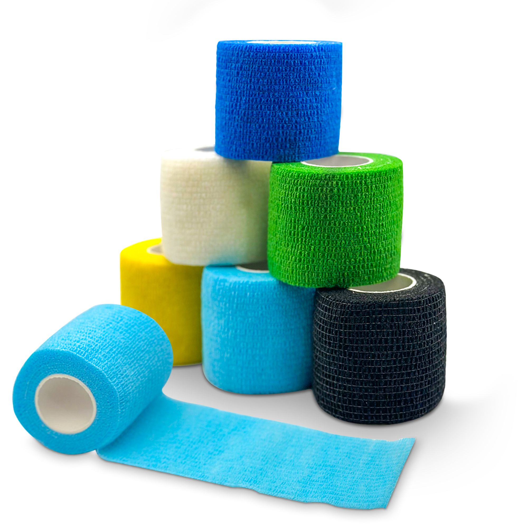 Petsation Bandagen farbig 6 er Box 5 cm x 4,5 m