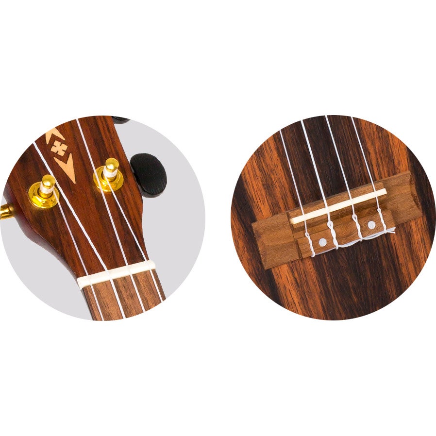 Flight Supernatural Series DUC460 Amara concert ukelele met gigbag