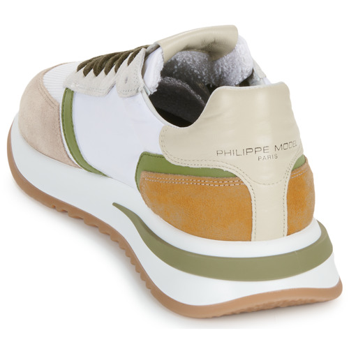 Philippe Model - TROPEZ 2.1 LOW MAN Blanco / Camel / Kaki