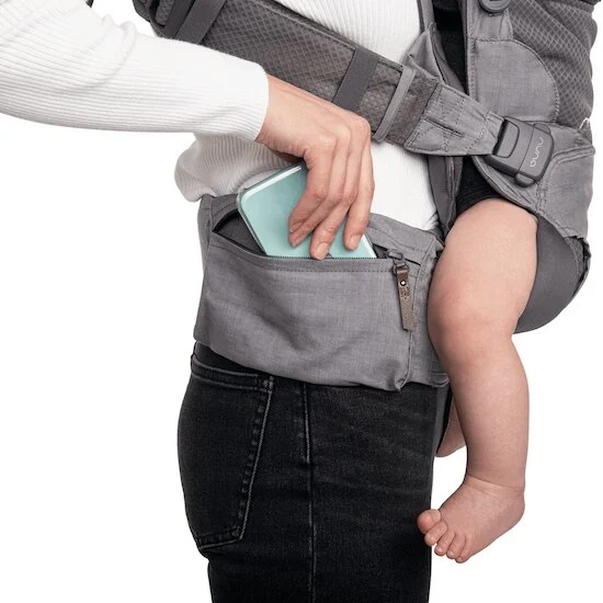 Porte bébé Cudl™   Softened Thunder        de               Nuna