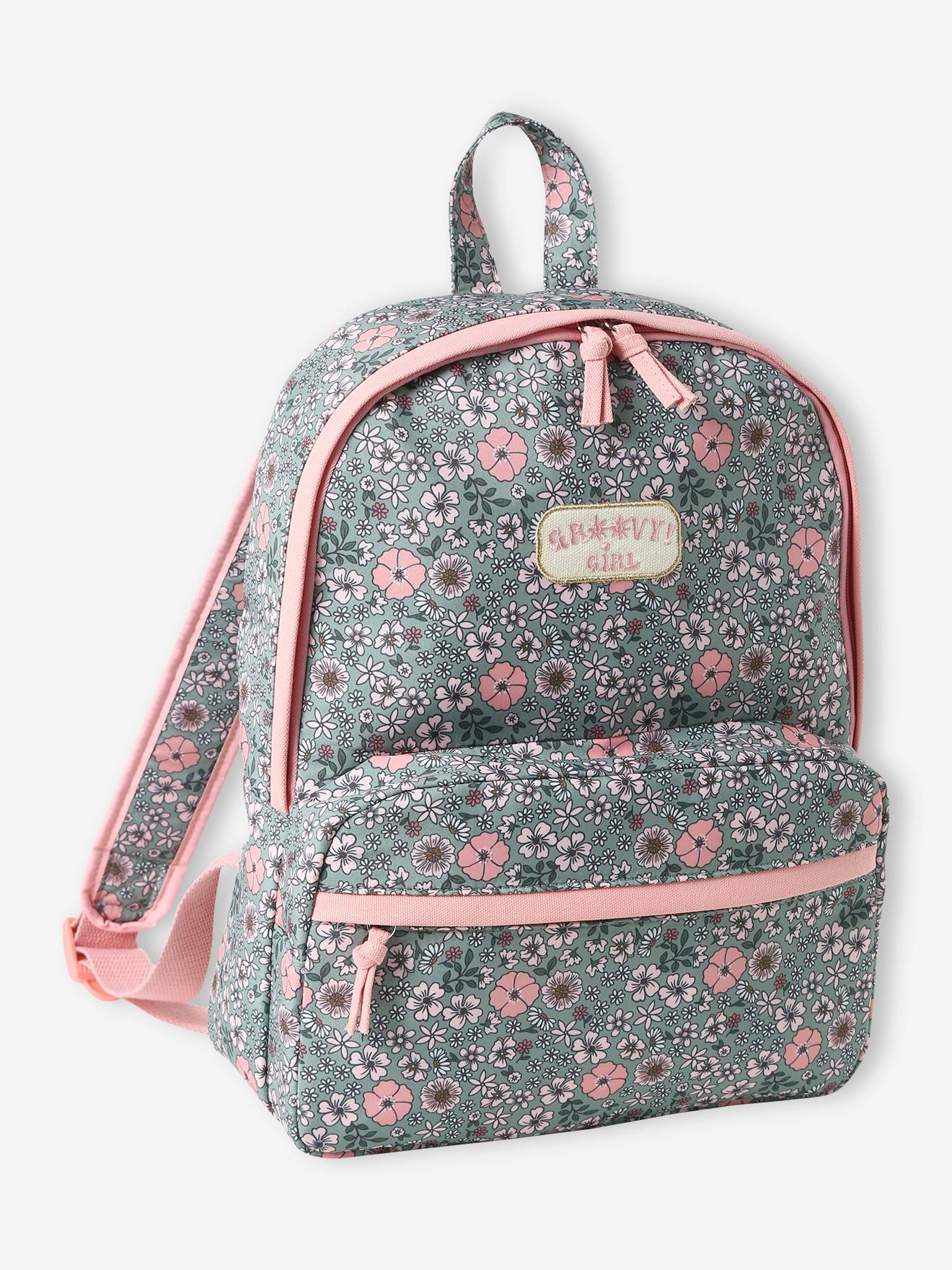Mochila floral 