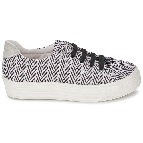Shwik - STEP LO CUT - Noir / Blanc