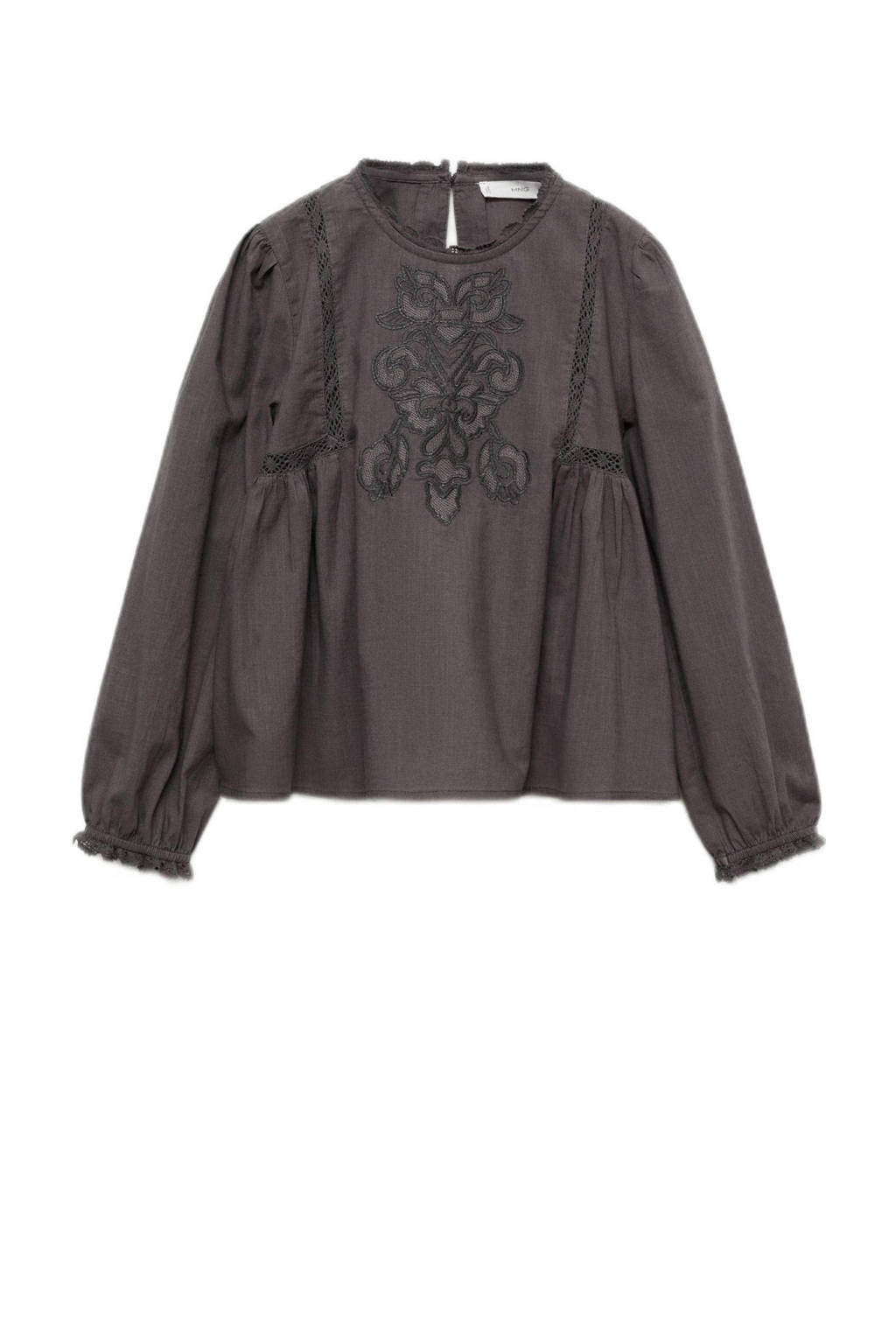 Mango Kids blousetop antraciet