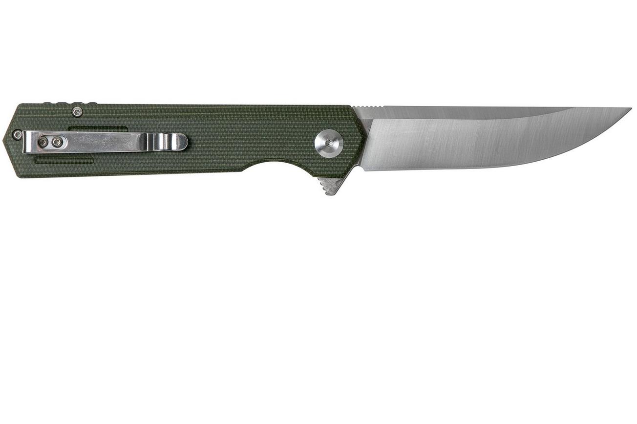 Fox Revolver Black Fox BF-740OD Green Canvas Micarta zakmes