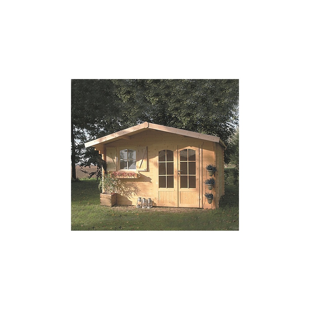 Abri de jardin maisonnette chalet de jardin chamonix 12,73m2