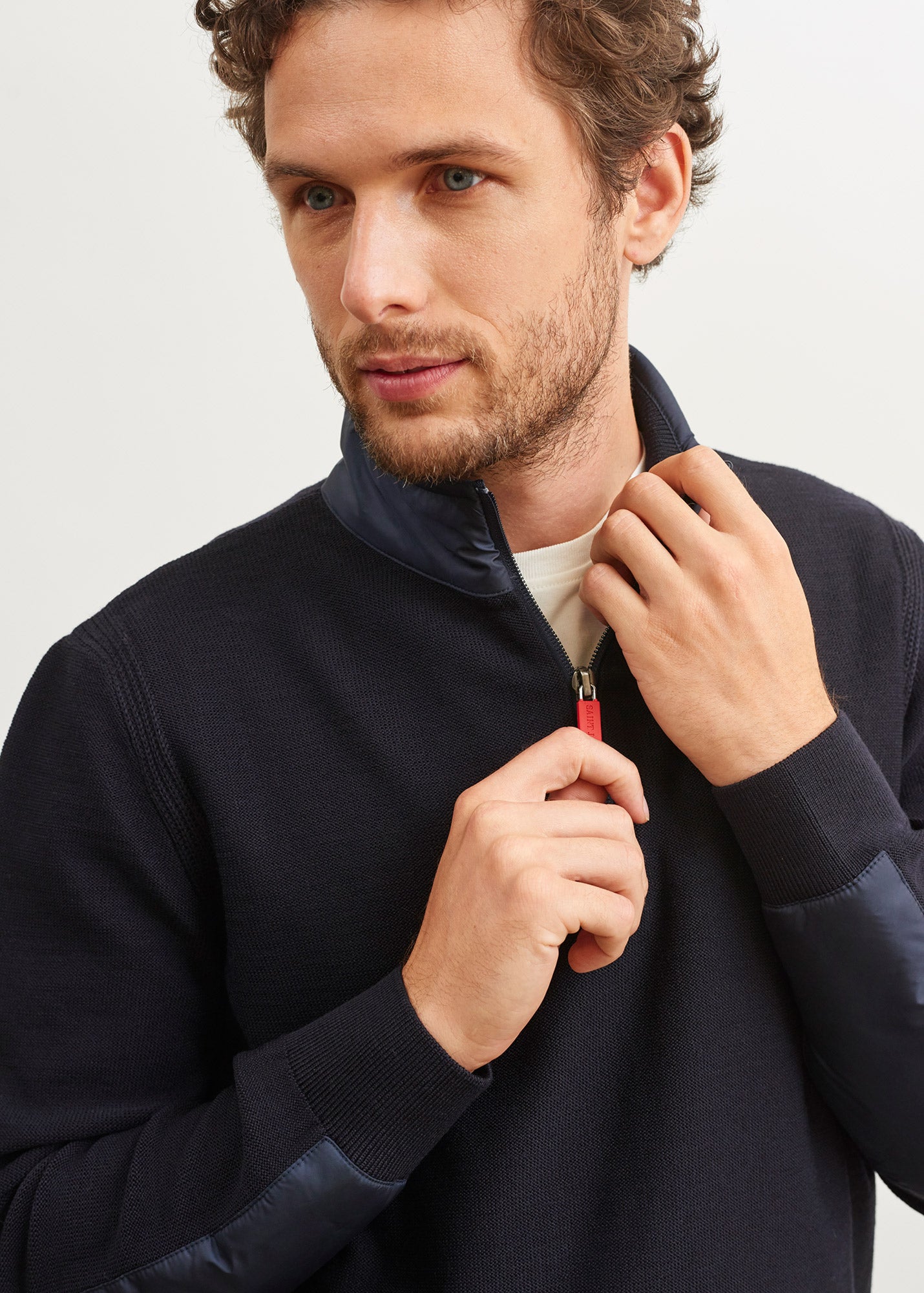 Pull en laine mélangée Pomeroy