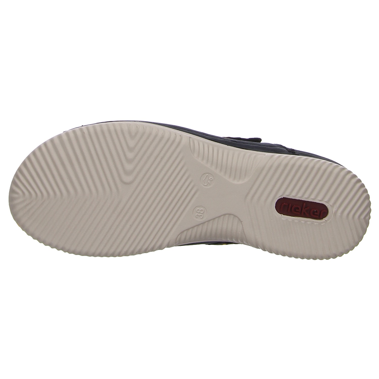 Rieker Pantolette blau blau