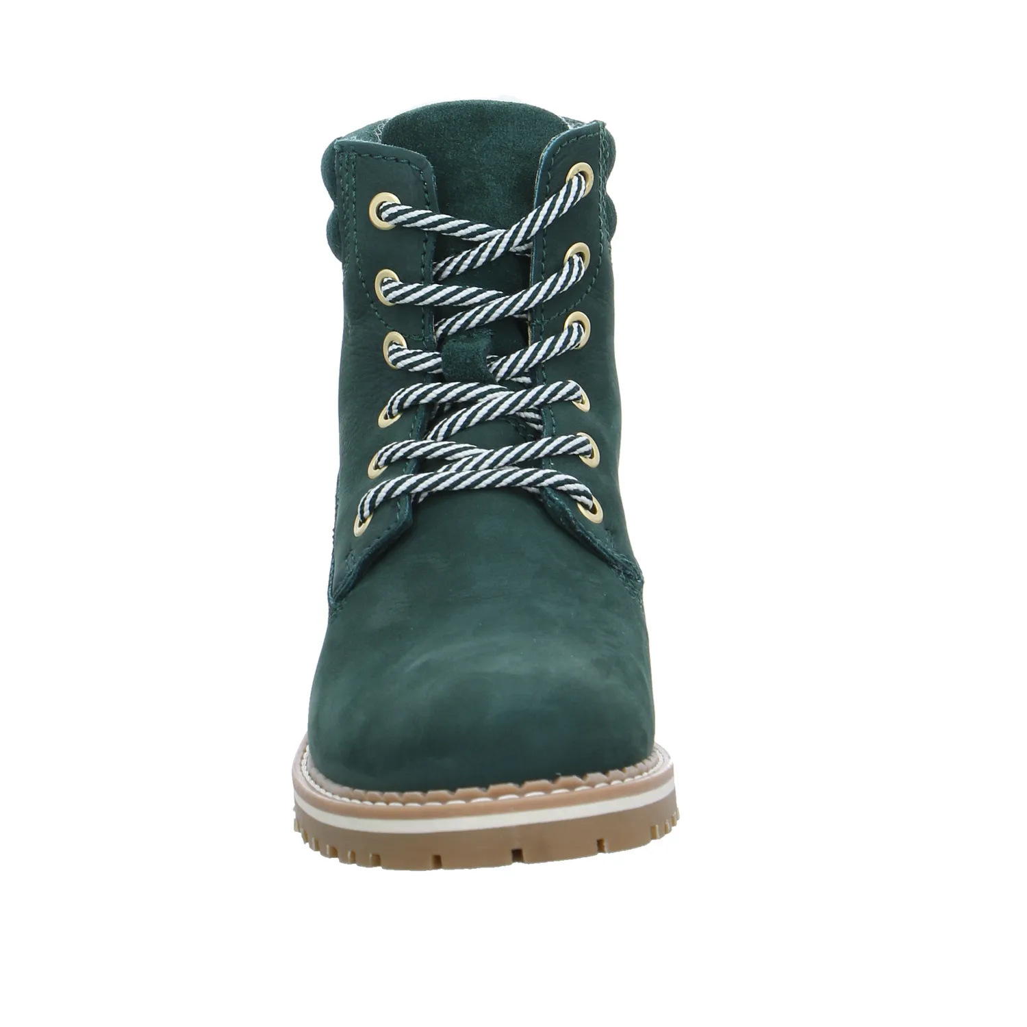 TAMARIS Boot Grün Leder  mit Tex-Membrane